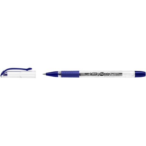 Penna gel con cappuccio BIC Gelocity Stic 0,5 mm blu 968484